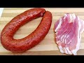 Wenn Sie Speck und Wurst haben, machen Sie dieses köstliche Mittagessen #123