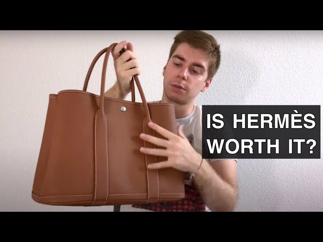 Hermes Garden Party 36 in Beton: my first Garden Party unboxing and first  thought on the bag/color 