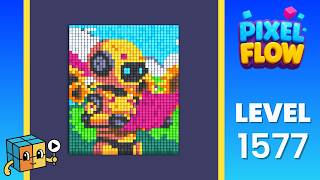 Pixel Flow Level 1577 Walkthrough Solution