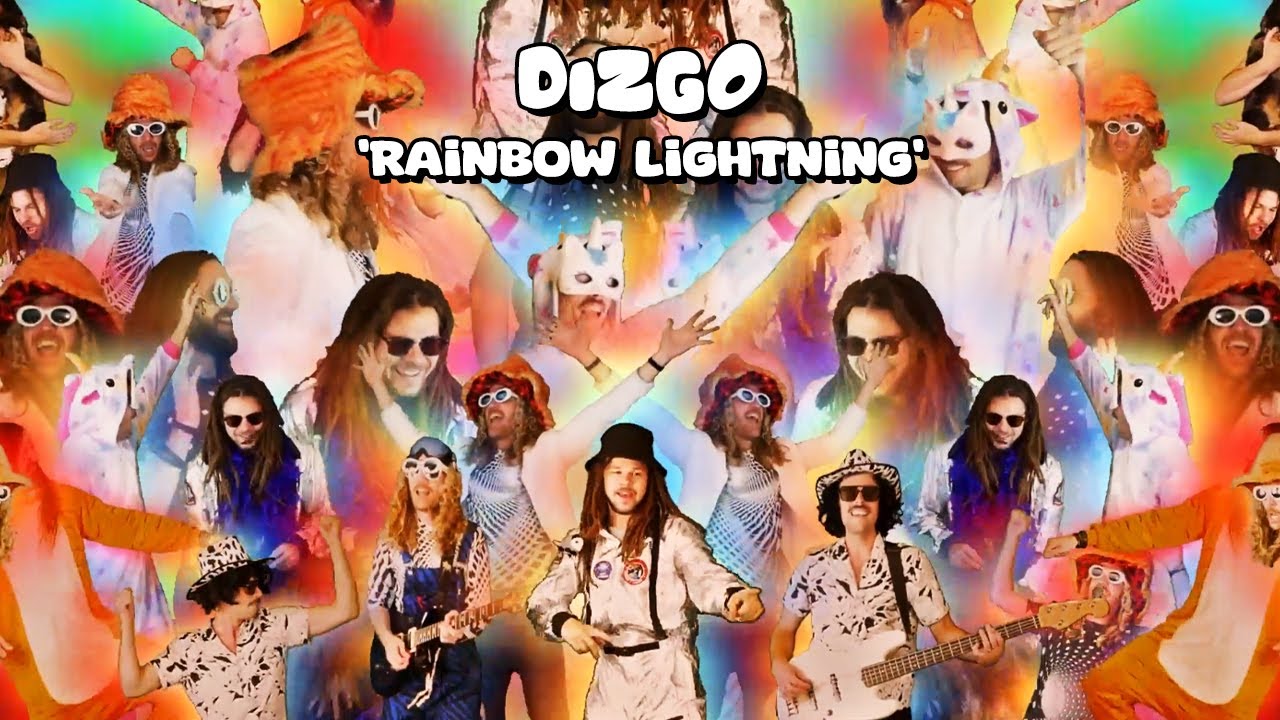Dizgo - 'Rainbow Lightning' (Official Music Video) auf YouTube ansehen Dizgo - 'Rainbow Lightning' (Official Music Video) auf YouTube ansehen