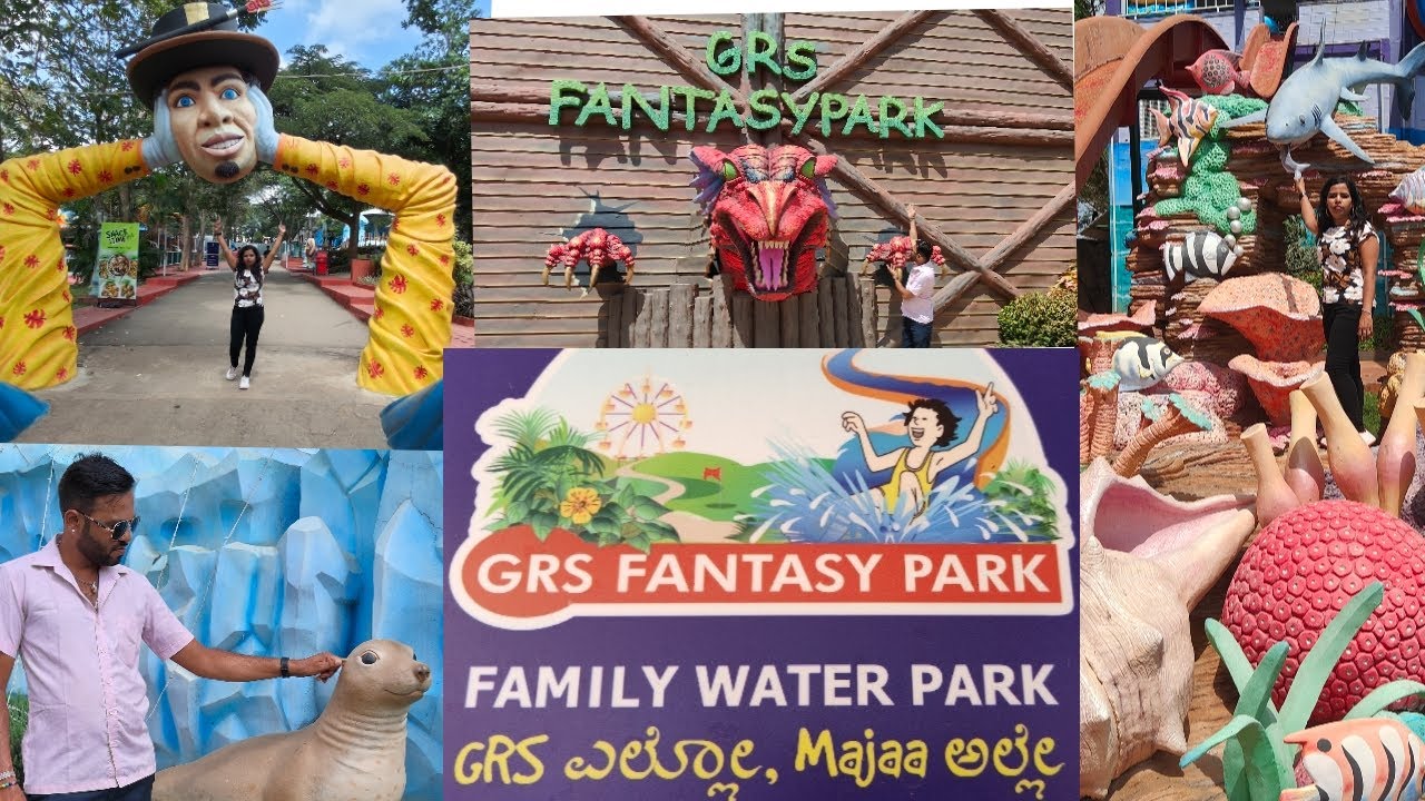 GRS Fantasy Park Mysore / GRS ನಲ್ಲಿ ಏನೇನೆಲ್ಲಾ ಇದೆ ನೋಡಿ🥰💁/ Largest Water Park /Mysore Amusement Park