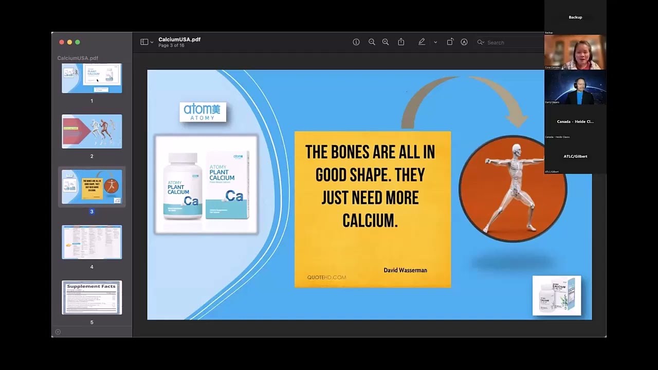 Atomy Plant Calcium By The Absolute SM Cora Corrales