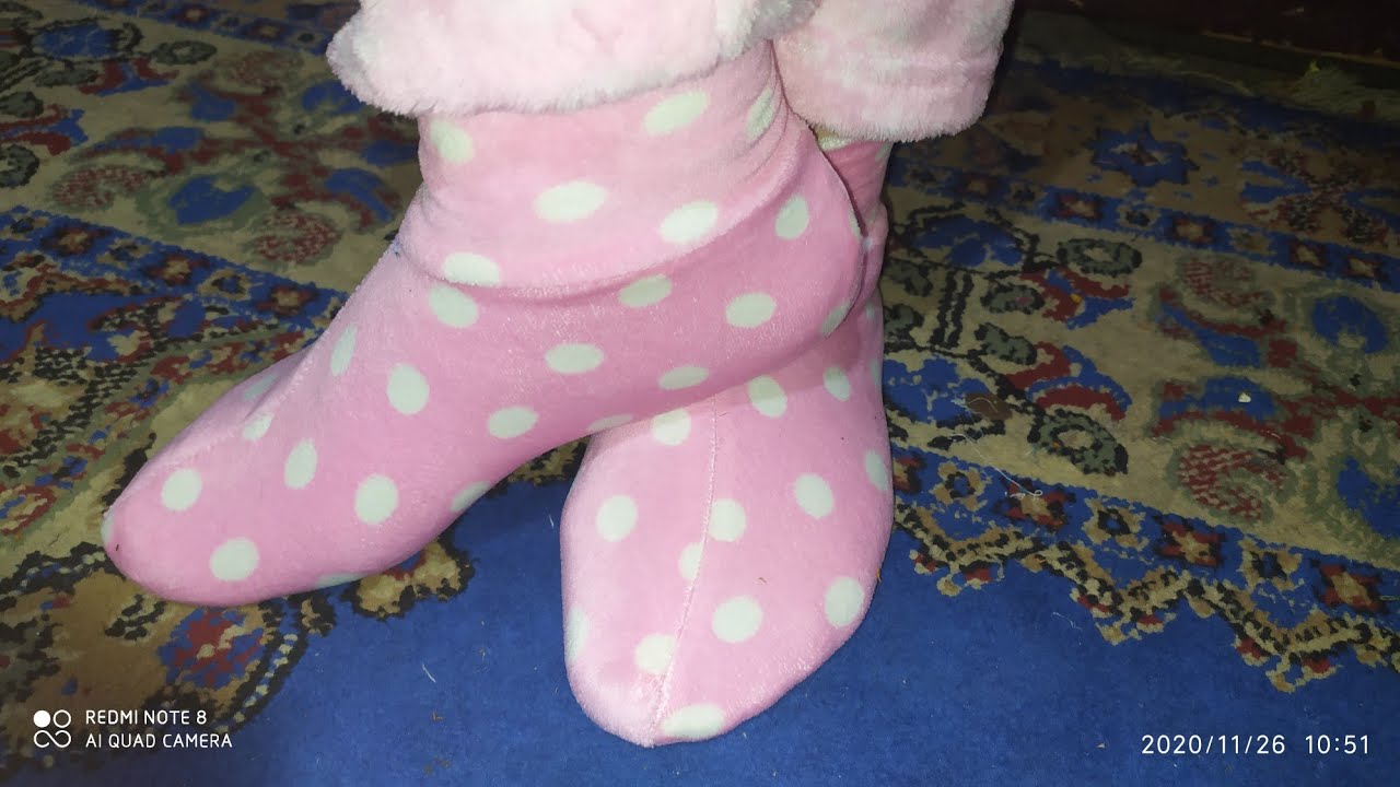 جوارب للشتاء سهلة اصنعيها لنفسك في خمسة دقائق فقط من بقايا التوب 🧦🧦