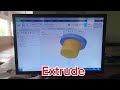 How to Create a Model in CREO | Step-by-Step Tutorial | DBPC | Basic Mech | 3D modeling
