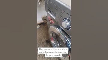LG Front load CL error code solved #automobile #homeappliance #lifeisbutadream 0536455925