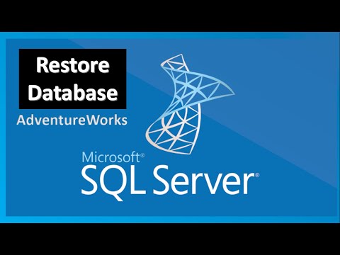 Restore AdventureWorks Database