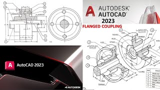Flanged Coupling Autocad Tutorial