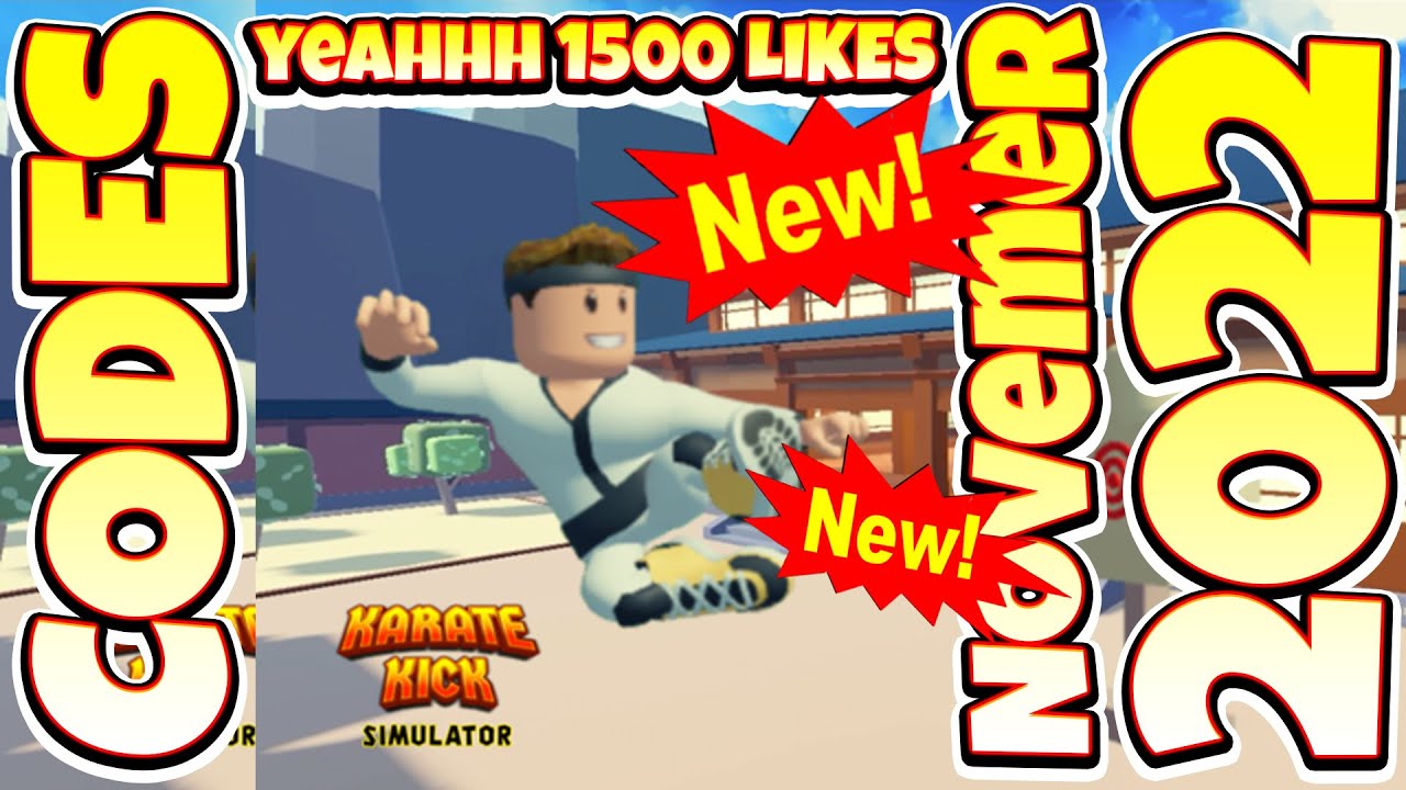 Codes For Karate Kick Simulator