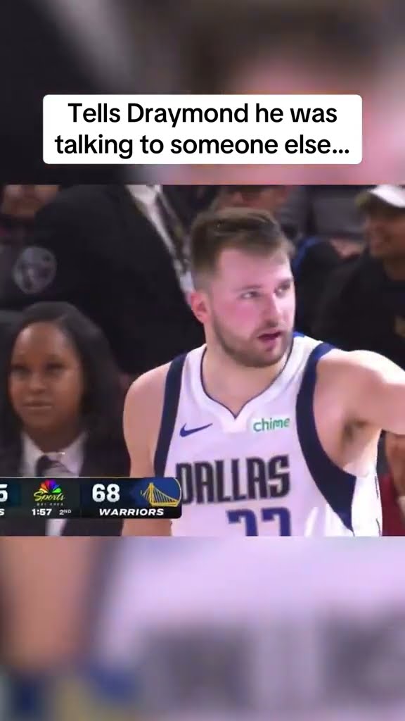 Luka talking trash 24/7 ?