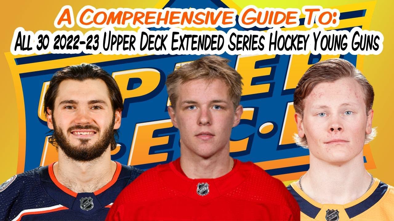 2024-25 Upper Deck Extended Young Guns 1st Round Rookies Hockey Cards - U-Pick From List!