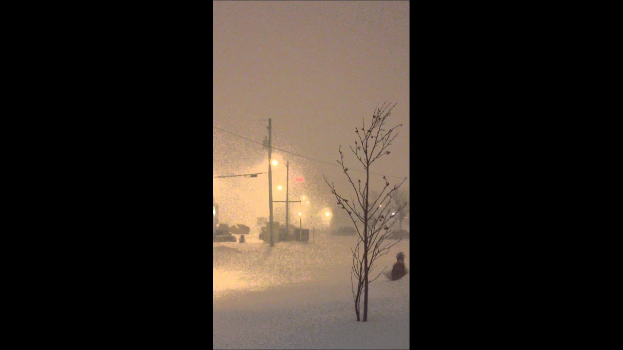 Snow Storm Night Snow Storm Night