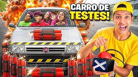 DESTRUÍ O NOVO CARRO DE TESTE *Fim do uno ?