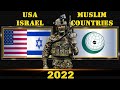 USA Israel VS Muslim countries Military Power Comparison | США Израиль VS Мусульмани сравнение армии