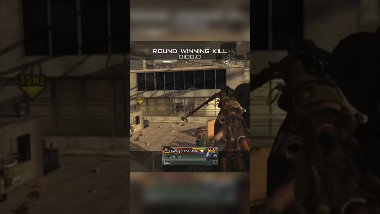 Clean Mw2 Wallbang Trickshot🔥 