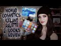 Nomad Cosmetics Fire & Ice Palette | 2 Looks + Review