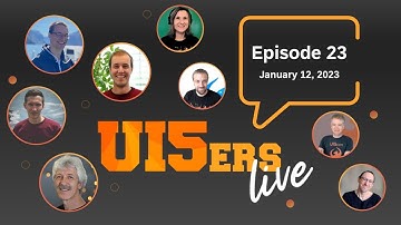 UI5ers live #23: Firebase Integration, UI5 Tooling 3.0, Defer Delete (OData V4)
