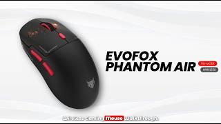 EvoFox Phantom Air Wireless Gaming Mouse Help & Setup Guide | Setup, Features & Software screenshot 4