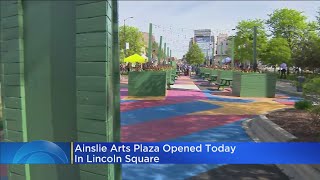 Player Profile Ainslie Arts Plaza Opens In Lincoln Square