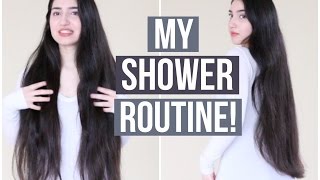 MY SHOWER ROUTINE! (Skincare &amp; Haircare To Grow Long &amp; Healthy Hair)