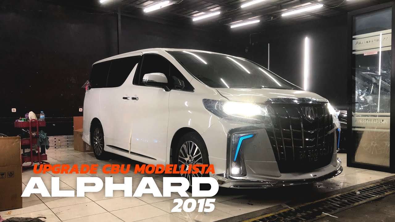 UPGRADE ALPHARD 2015 KE CBU MODELLISTA 2020 - BENGKEL AUTO PILOT