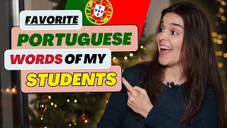 Portuguese Teacher Reacts to Favourite Portuguese Words of Students...