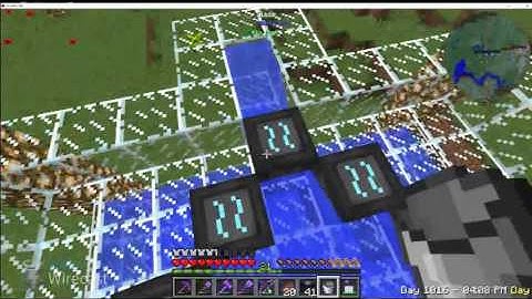 Extra Utilites 2 - Water Mill (MINECRAFT FTB BEYOND)
