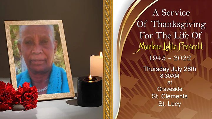 A Service Of Thanksgiving For The Life Of Marlene ...