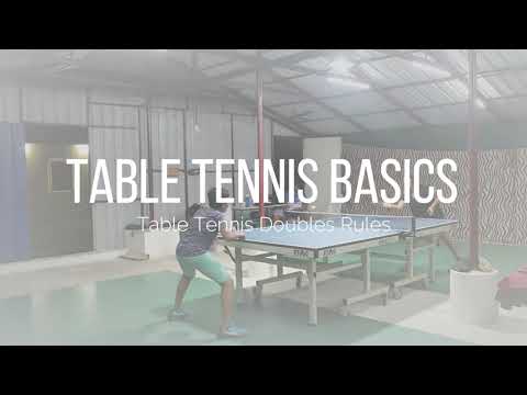Table Tennis Doubles Rules Explained | Quick Guide