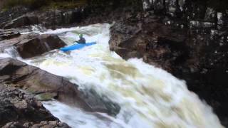 River Etive with Glenmore Lodge 2012-11-06