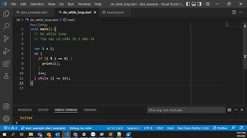 Lập trình Dart - Do while loop