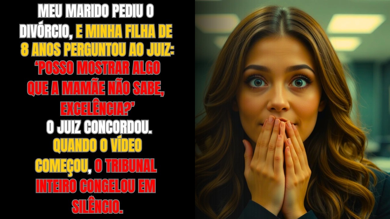 Durante o processo de divórcio, um vídeo mostrado pela minha filha surpreendeu a todos...