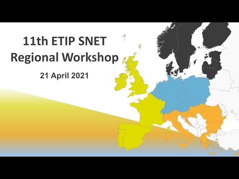 11th ETIP SNET Regional Workshop - Introductory Session
