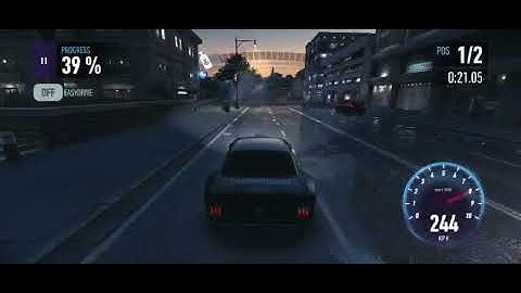 NFS no limits drag race🔥mustang hoonicorn