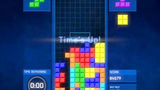 84,500 points in Tetris Ultimate Ultra (Infinite TST)