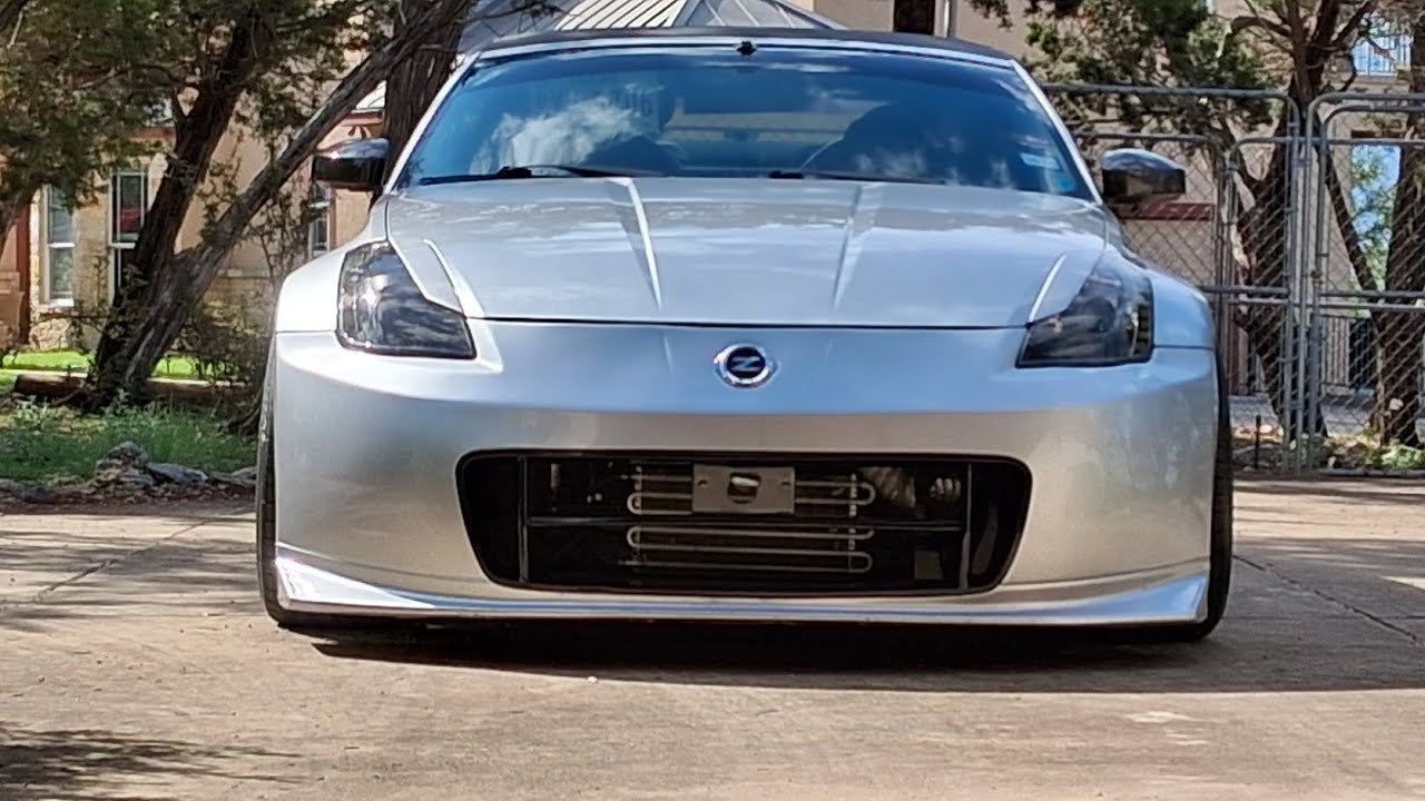 Cammed 350Z Cold Start &Warm-up Idle With Throttle Blips - YouTube