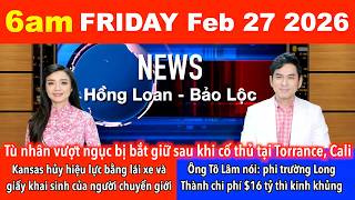 🇺🇸Feb 27, 2026 Kansas hủy hiệu lực bằng lái xe và giấy khai sinh của người chuyển giới