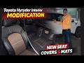Toyota Hyryder Interior Modification | Seat Covers & Boss Mats Upgrade✨