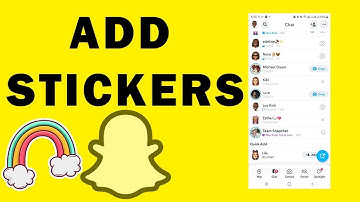How To Add Stickers To Snaps On Snapchat