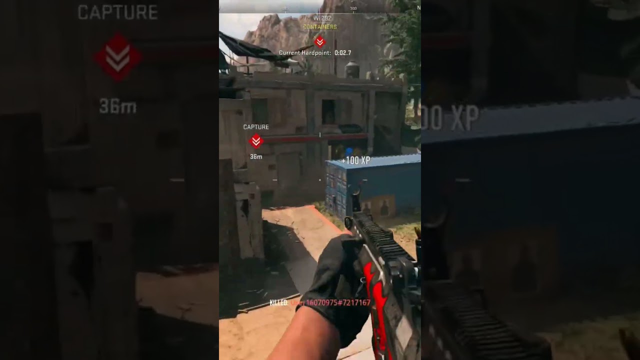 Mid-Air Throwing Knife Kill!