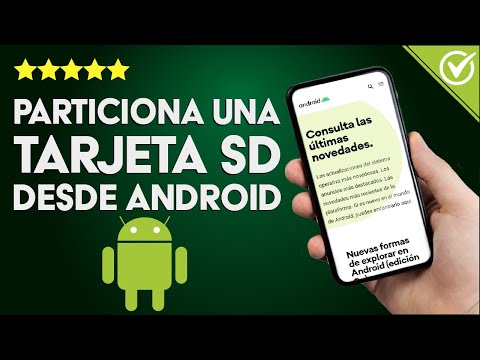 ¿Cómo particionar una tarjeta SD desde tu ANDROID? - Método sencillo