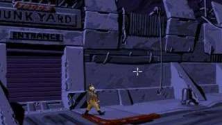 Full Throttle- The Junkyard Entrance.