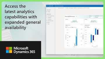Dynamics 365 Finance – Business Performance Analytics 2025 Release Wave 1 Release Highlights