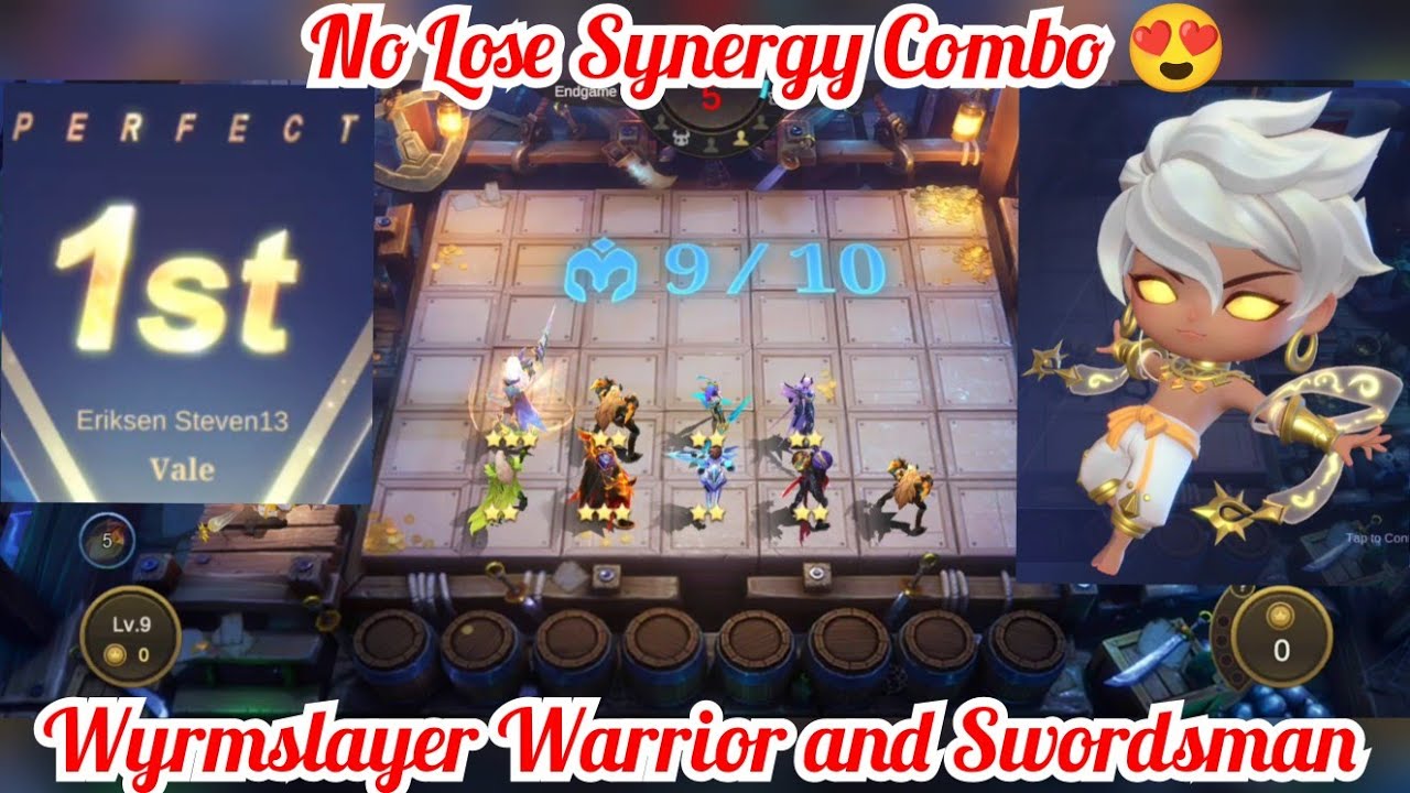 Wyrmslayer Warrior and Swordsman Synergy Combo - No lose Synergy 💪😍