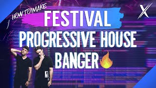 Miniatura del video "How To Make FESTIVAL Progressive House BANGER - FL Studio"