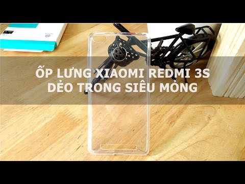 Ốp lưng Xiaomi Redmi 3s dẻo trong siêu mỏng - Đồ Chơi Di Động .com