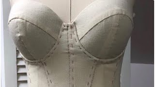 How To Make Corset Pattern/How To Draft Corset Pattern /Easy Way To Draft Corset Pattern.