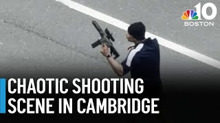 Cambridge's Memorial Drive: New video appears to show man shoot at cars