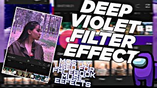 How To Get Deep Violet Filter in Capcut | Mostly Used in FB Music screenshot 5