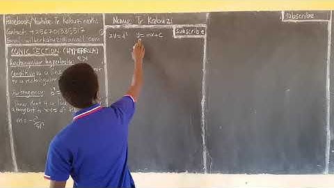 condition of a line to a tangent to a rectangular hyperbola............#africastruggle.