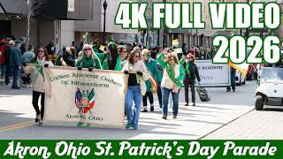 Relive the 43rd Annual Akron St. Patrick’s Day Parade ☘️ | Full 4K Video
